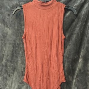 Rust Color Bodysuit